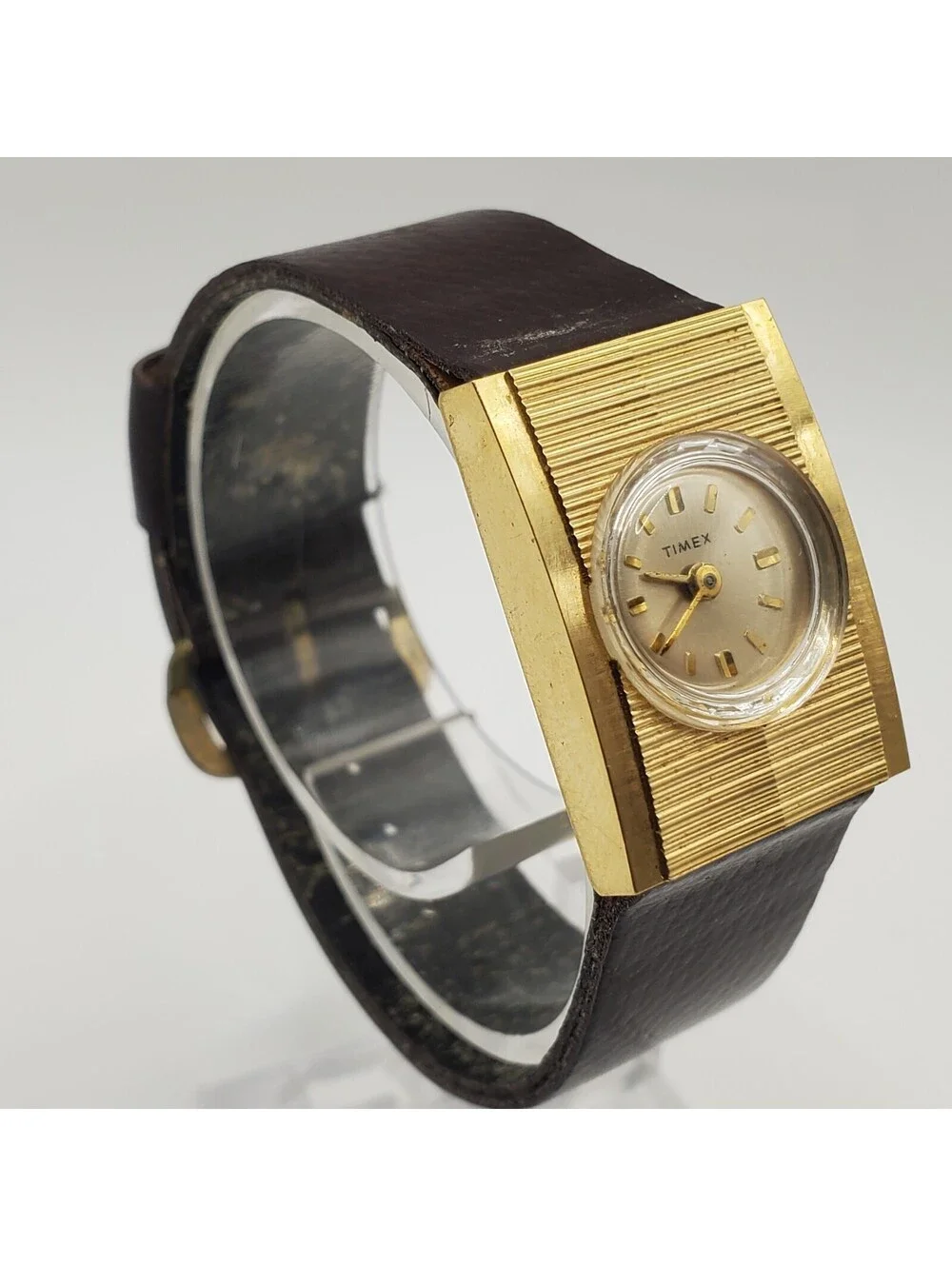 Vintage Timex Mechanical Womens Watch  18mm For Parts Or Repair